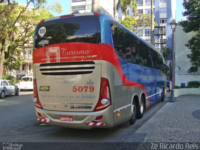 Arca Turismo 5079 na cidade de Petrópolis, Rio de Janeiro, Brasil, por Zé Ricardo Reis. ID da foto: 5157303.