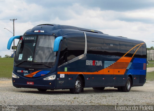 Breda Transportes e Serviços 1717 na cidade de São Paulo, São Paulo, Brasil, por Leonardo Fidelli. Número da foto: #5158635.