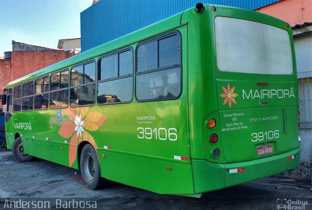 Empresa de Transportes Mairiporã 39106 na cidade de São Paulo, São Paulo, Brasil, por Anderson Barbosa Marinho. Número da foto: #5158233.