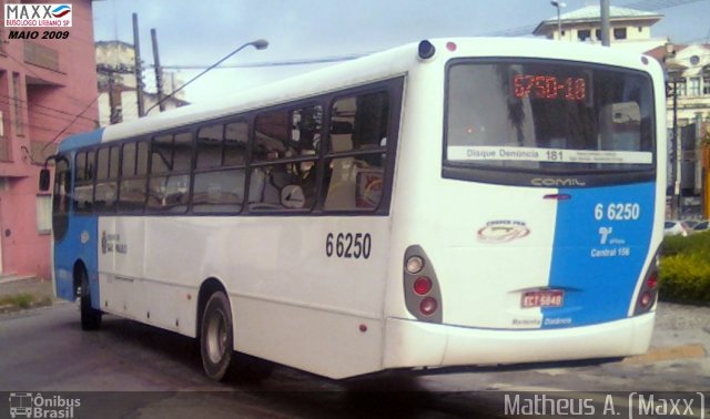 Transwolff Transportes e Turismo 6 6250 na cidade de São Paulo, São Paulo, Brasil, por Matheus Ariel. Número da foto: #5156486.