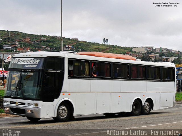 Via Serrana Turismo 0065 na cidade de João Monlevade, Minas Gerais, Brasil, por Antonio Carlos Fernandes. ID da foto: 5157156.