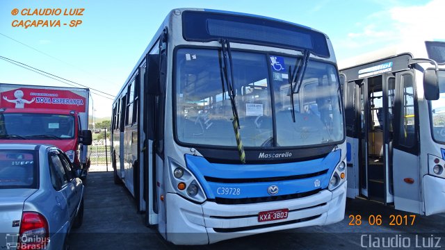 Transportes Santa Maria C39728 na cidade de Caçapava, São Paulo, Brasil, por Claudio Luiz. Número da foto: #5159766.