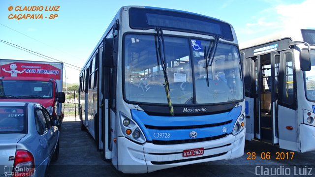 Transportes Santa Maria C39728 na cidade de Caçapava, São Paulo, Brasil, por Claudio Luiz. ID da foto: 5159766.