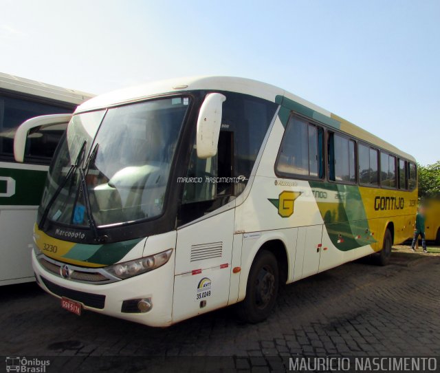 Empresa Gontijo de Transportes 3230 na cidade de Belo Horizonte, Minas Gerais, Brasil, por Maurício Nascimento. ID da foto: 5160854.