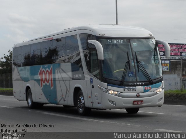 Auto Viação 1001 RJ 108.720 na cidade de Itaboraí, Rio de Janeiro, Brasil, por Marco Aurélio de Oliveira. Número da foto: #5160129.