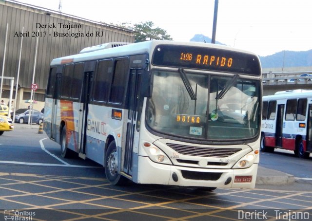 Evanil Transportes e Turismo RJ 132.066 na cidade de Rio de Janeiro, Rio de Janeiro, Brasil, por Derick  Trajano. Número da foto: #5160787.