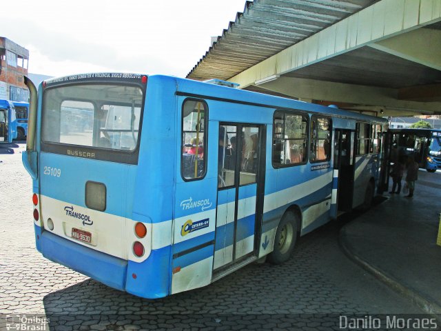 Viação Satélite 25109 na cidade de Cariacica, Espírito Santo, Brasil, por Danilo Moraes. Número da foto: #5159425.