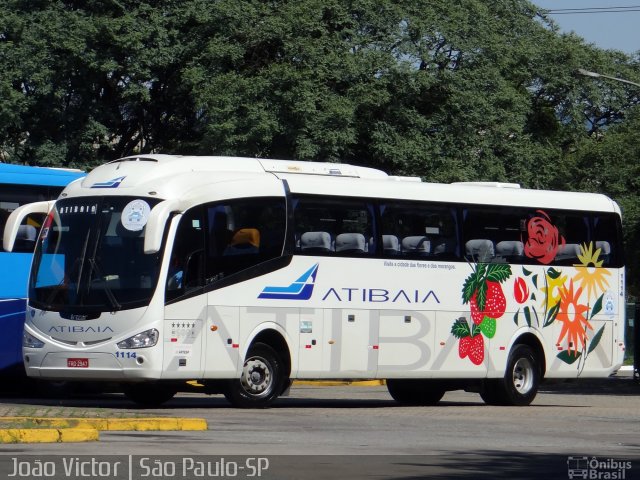 Viação Atibaia São Paulo 1114 na cidade de São Paulo, São Paulo, Brasil, por João Victor. ID da foto: 5098579.