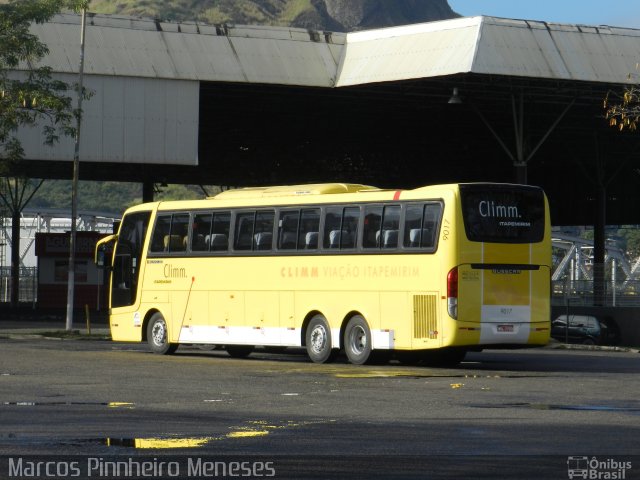 Viação Itapemirim 9017 na cidade de Vitória, Espírito Santo, Brasil, por Marcos Pinnheiro Meneses. ID da foto: 5097179.