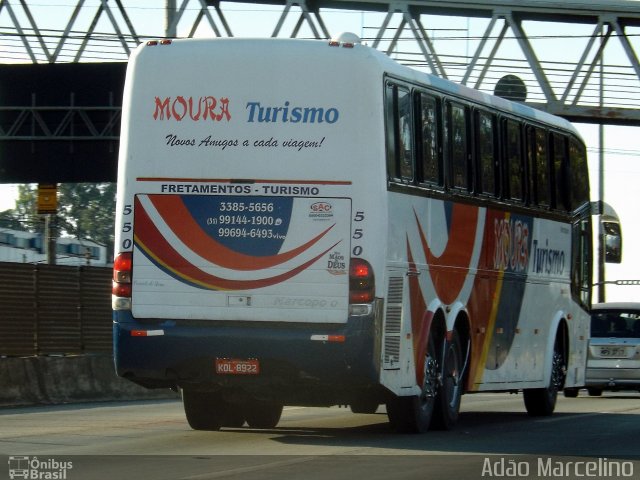 Moura Turismo 550 na cidade de Belo Horizonte, Minas Gerais, Brasil, por Adão Raimundo Marcelino. ID da foto: 5099104.