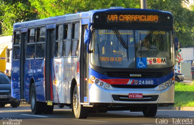 Empresa de Transportes e Turismo Carapicuiba 24.880 na cidade de Barueri, São Paulo, Brasil, por Caio  Takeda. Número da foto: #5096776.