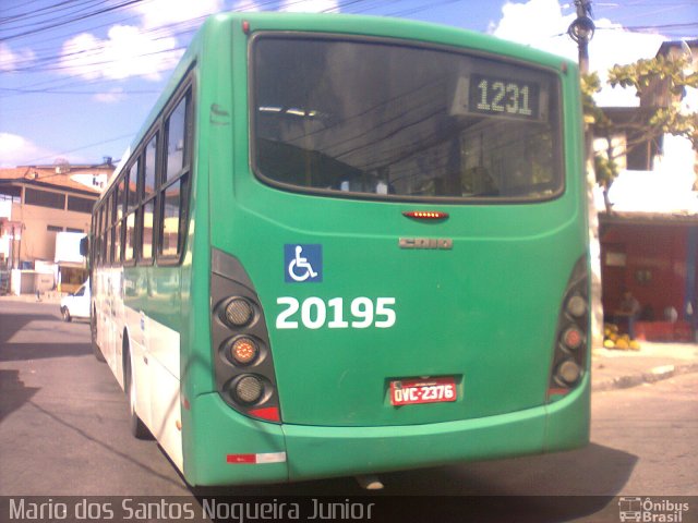 OT Trans - Ótima Salvador Transportes 20195 na cidade de Salvador, Bahia, Brasil, por Mario dos Santos Nogueira Junior. Número da foto: #5097502.