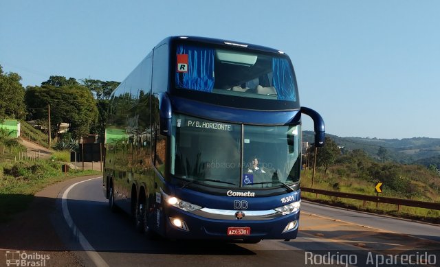 Viação Cometa 15301 na cidade de Congonhas, Minas Gerais, Brasil, por Rodrigo  Aparecido. Número da foto: #5098921.