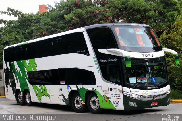 Advance Transatur 4043 na cidade de São Paulo, São Paulo, Brasil, por Matheus Henrique. Número da foto: #5098794.