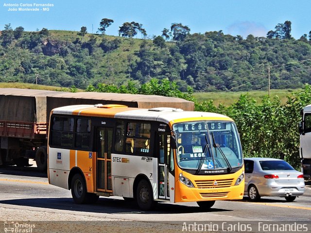 STEC - Subsistema de Transporte Especial Complementar  na cidade de João Monlevade, Minas Gerais, Brasil, por Antonio Carlos Fernandes. Número da foto: #5161707.