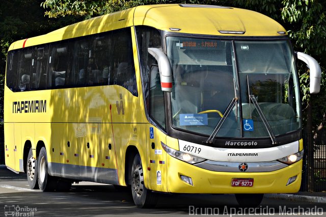 Viação Itapemirim 60719 na cidade de São Paulo, São Paulo, Brasil, por Bruno Aparecido Machado. Número da foto: #5161898.