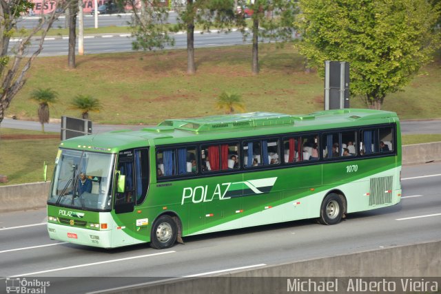 Polaztur Transporte e Turismo 1070 na cidade de Barueri, São Paulo, Brasil, por Michael  Alberto Vieira. Número da foto: #5161270.
