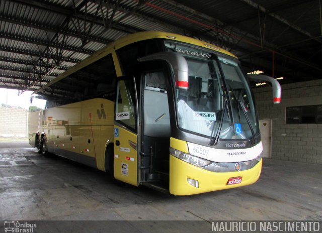 Viação Itapemirim 60507 na cidade de Belo Horizonte, Minas Gerais, Brasil, por Maurício Nascimento. ID da foto: 5162280.