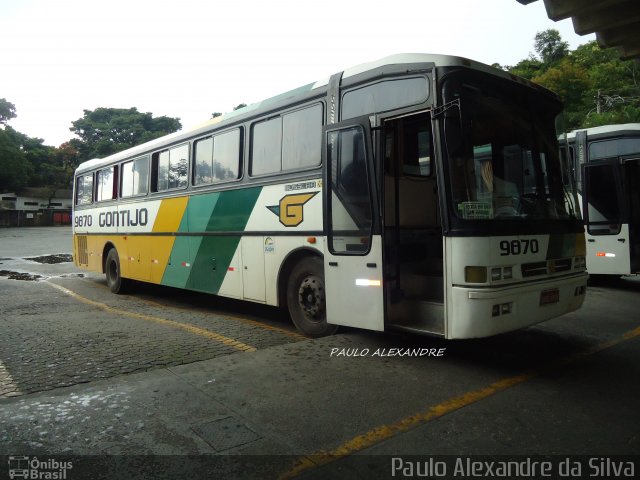 Empresa Gontijo de Transportes 9870 na cidade de Belo Horizonte, Minas Gerais, Brasil, por Paulo Alexandre da Silva. Número da foto: #5161568.