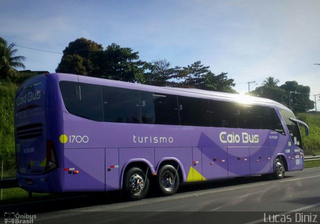Caio Bus 1700 na cidade de São Gonçalo, Rio de Janeiro, Brasil, por Lucas Diniz. Número da foto: #5161542.