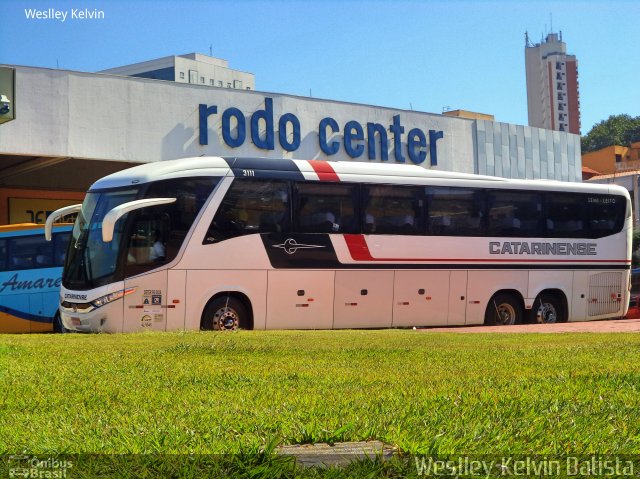 Auto Viação Catarinense 3111 na cidade de Sorocaba, São Paulo, Brasil, por Weslley Kelvin Batista. ID da foto: 5161822.