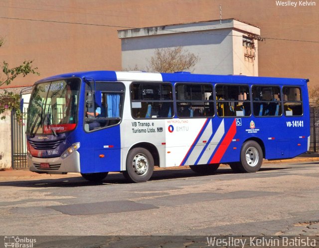 VB Transportes e Turismo VB-14141 na cidade de Tatuí, São Paulo, Brasil, por Weslley Kelvin Batista. ID da foto: 5161824.