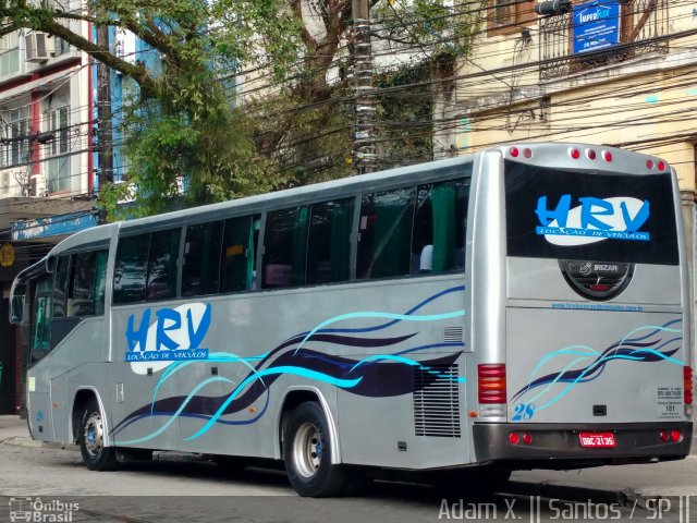 HRV Locação de Veículos 28 na cidade de Santos, São Paulo, Brasil, por Adam Xavier Rodrigues Lima. ID da foto: 5100208.