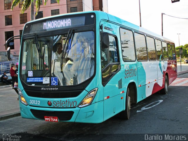 Santa Zita Transportes Coletivos 30132 na cidade de Vitória, Espírito Santo, Brasil, por Danilo Moraes. Número da foto: #5100277.
