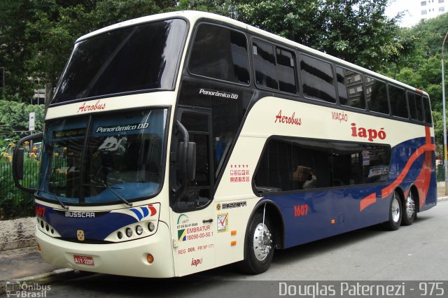Viação Santana Iapó 1607 na cidade de São Paulo, São Paulo, Brasil, por Douglas Paternezi. Número da foto: #5100053.
