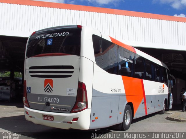 Viação Cidade do Aço RJ 174.079 na cidade de Itaguaí, Rio de Janeiro, Brasil, por Alexandre  Magnus. Número da foto: #5101253.