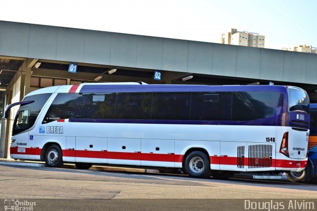Breda Transportes e Serviços 1546 na cidade de Mogi das Cruzes, São Paulo, Brasil, por Douglas Alvim. Número da foto: #5100441.