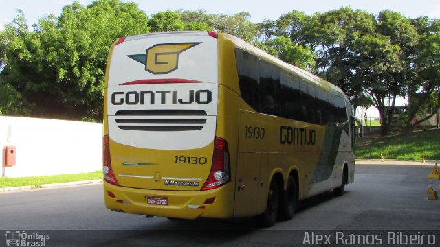 Empresa Gontijo de Transportes 19130 na cidade de Taubaté, São Paulo, Brasil, por Alex Ramos Ribeiro. ID da foto: 5101077.