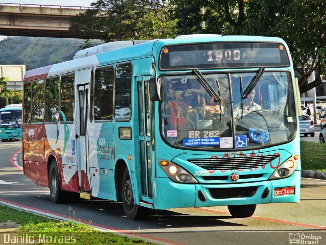 Santa Zita Transportes Coletivos 30125 na cidade de Vitória, Espírito Santo, Brasil, por Danilo Moraes. Número da foto: #5100184.