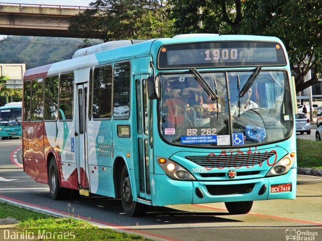 Santa Zita Transportes Coletivos 30125 na cidade de Vitória, Espírito Santo, Brasil, por Danilo Moraes. ID da foto: 5100184.