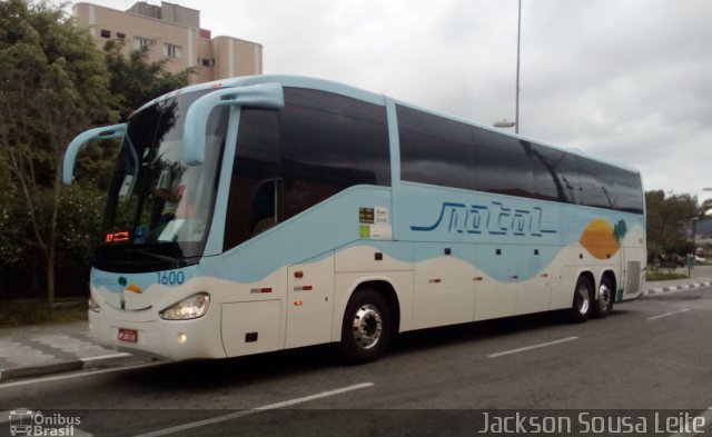 Transportadora Turística Natal 1600 na cidade de Mogi das Cruzes, São Paulo, Brasil, por Jackson Sousa Leite. ID da foto: 5101075.