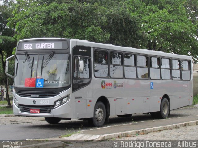 Real Alagoas de Viação 4661 na cidade de Maceió, Alagoas, Brasil, por Rodrigo Fonseca. Número da foto: #5100616.