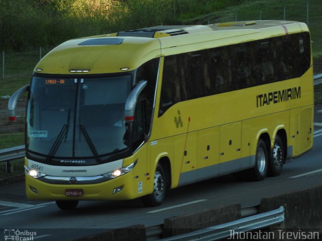 Viação Itapemirim 60541 na cidade de Lavrinhas, São Paulo, Brasil, por Jhonatan Diego da Silva Trevisan. Número da foto: #5100681.