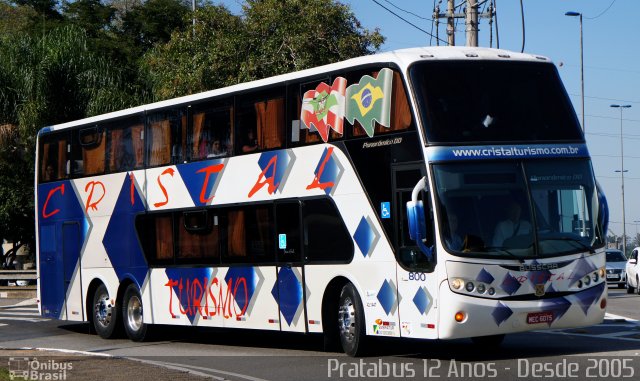 Cristal Turismo e Transporte 800 na cidade de São Paulo, São Paulo, Brasil, por Cristiano Soares da Silva. ID da foto: 5102356.