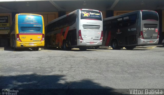 Expresso Amarelinho 342 na cidade de Sorocaba, São Paulo, Brasil, por Vittor Batista. Número da foto: #5102886.