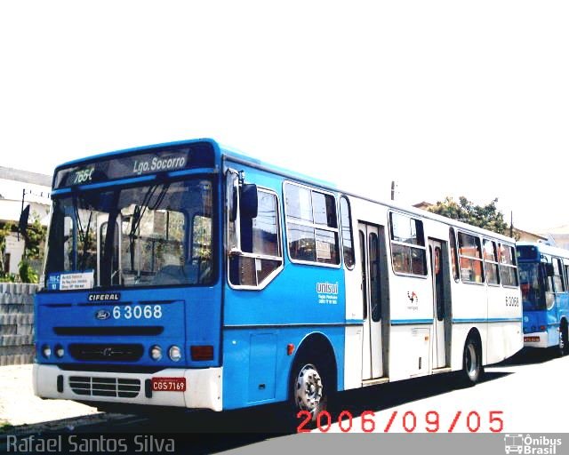 Viação Paratodos > São Jorge > Metropolitana São Paulo > Mobibrasil 6 3068 na cidade de São Paulo, São Paulo, Brasil, por Rafael Santos Silva. Número da foto: #5102382.