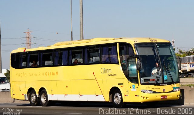 Viação Itapemirim 8841 na cidade de São Paulo, São Paulo, Brasil, por Cristiano Soares da Silva. Número da foto: #5102288.