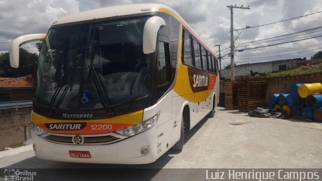 Saritur - Santa Rita Transporte Urbano e Rodoviário 12200 na cidade de Belo Horizonte, Minas Gerais, Brasil, por Luiz Henrique Campos. Número da foto: #5101663.