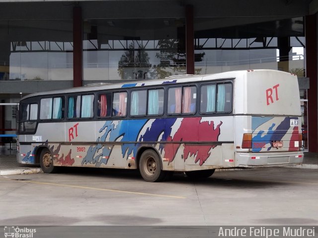 RT Transportadora Turística 2002 na cidade de União da Vitória, Paraná, Brasil, por André Felipe Mudrei. Número da foto: #5104021.