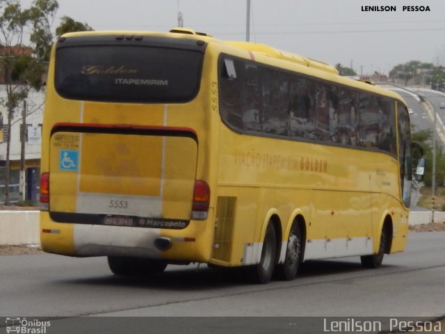 Viação Itapemirim 5553 na cidade de Caruaru, Pernambuco, Brasil, por Lenilson da Silva Pessoa. ID da foto: 5102689.