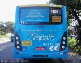 Viação Nossa Senhora do Amparo RJ 186.190 na cidade de São Gonçalo, Rio de Janeiro, Brasil, por Hugo Eduardo Gomes. Número da foto: #:id.