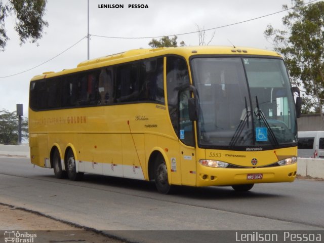 Viação Itapemirim 5553 na cidade de Caruaru, Pernambuco, Brasil, por Lenilson da Silva Pessoa. ID da foto: 5104409.