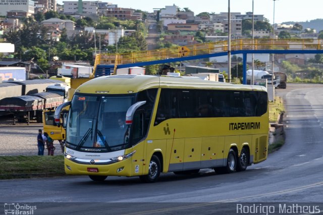 Viação Itapemirim 60559 na cidade de João Monlevade, Minas Gerais, Brasil, por Rodrigo Matheus. Número da foto: #5105066.