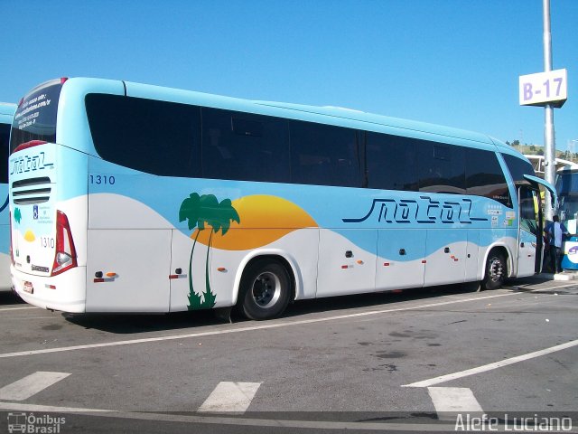 Transportadora Turística Natal 1310 na cidade de Aparecida, São Paulo, Brasil, por Alefe Aparecido . Número da foto: #5107214.