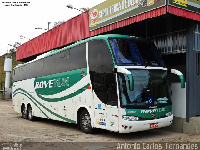 Rovetur Turismo 1500 na cidade de João Monlevade, Minas Gerais, Brasil, por Antonio Carlos Fernandes. Número da foto: #5107006.