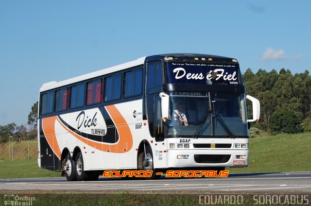 Dick Turismo 6512 na cidade de Sorocaba, São Paulo, Brasil, por EDUARDO - SOROCABUS. Número da foto: #5106952.